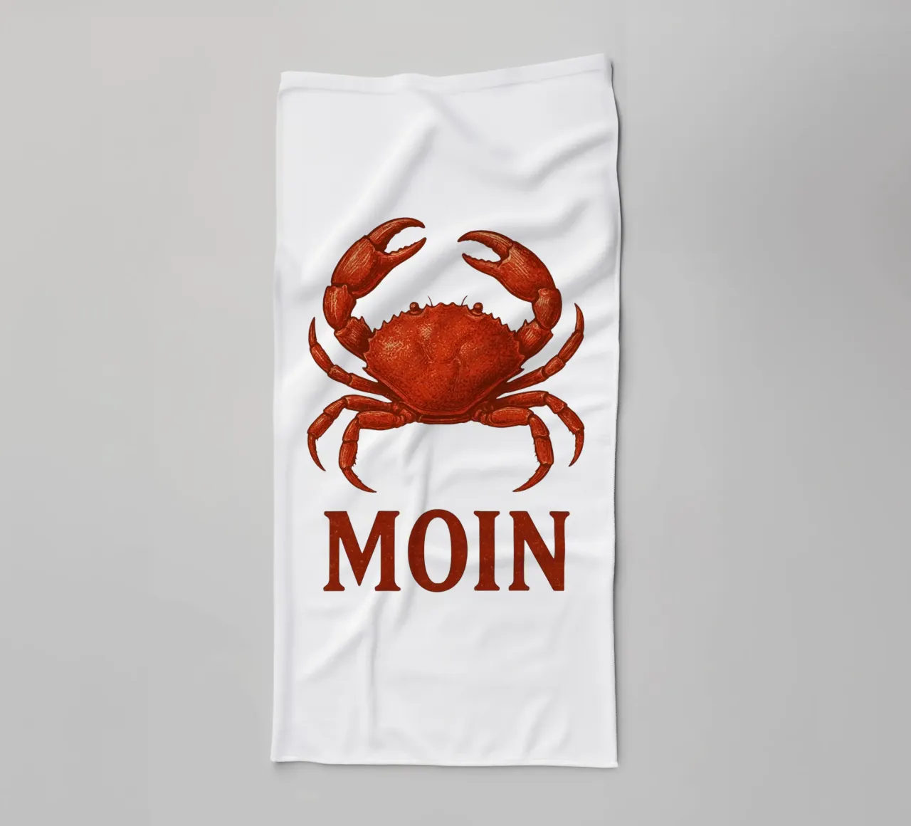 Moin Krabbe asciugamano da bagno da Fies&Fein