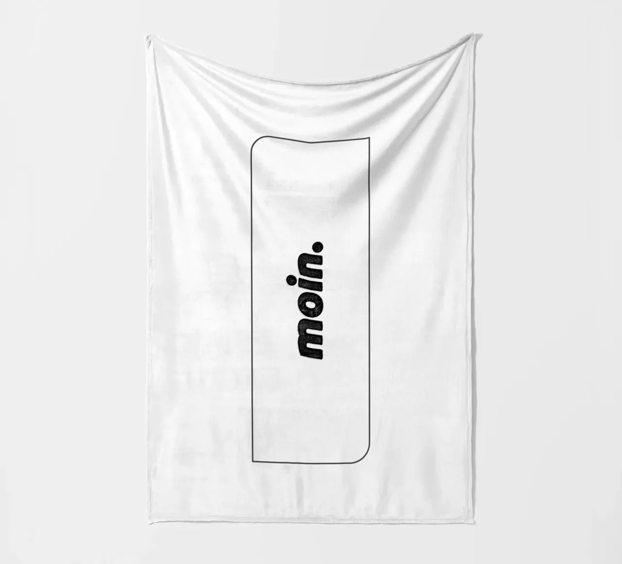 Moin coperta in pile da Black Sign Artwork