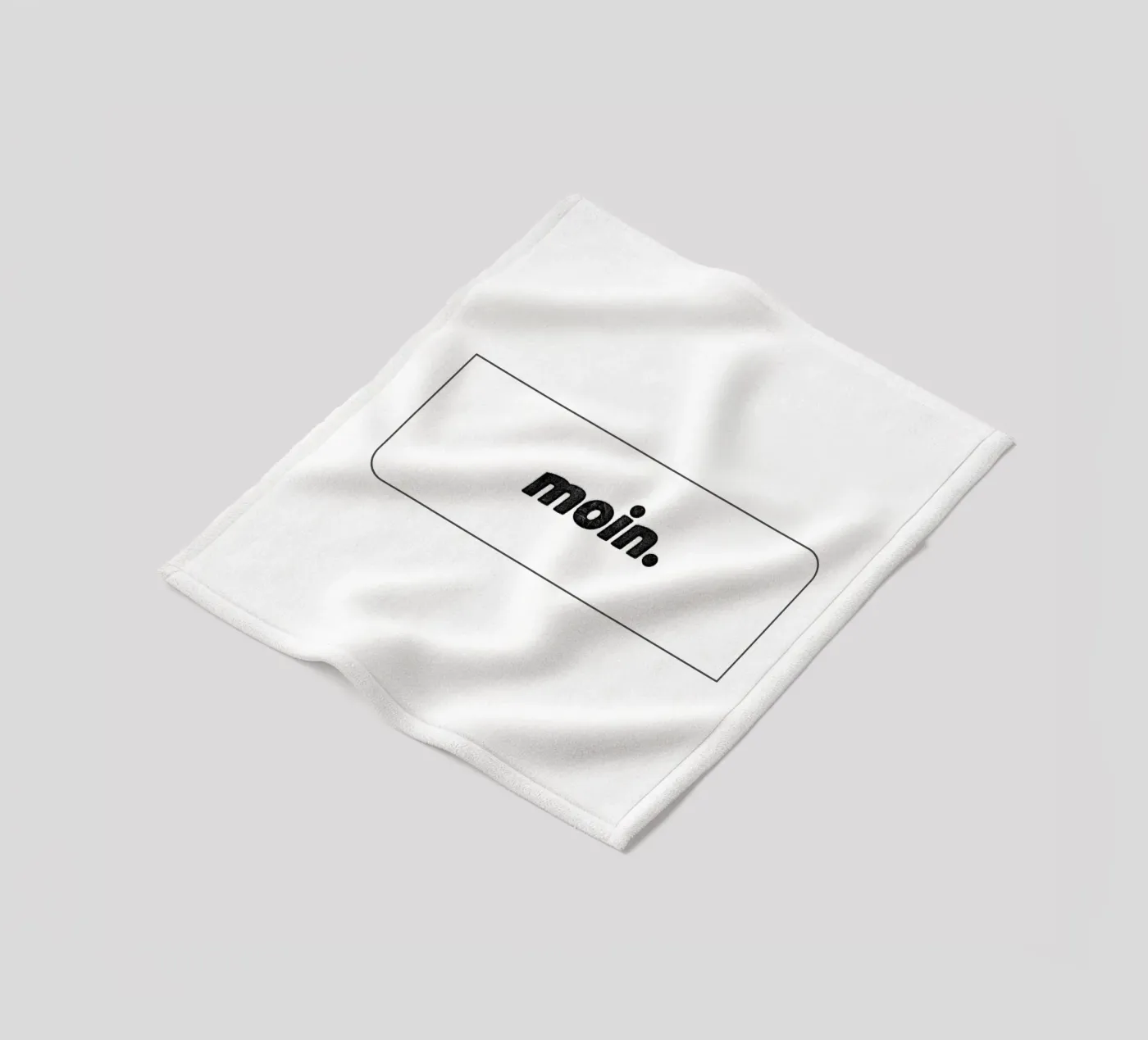 Moin Fleecedecke von Black Sign Artwork