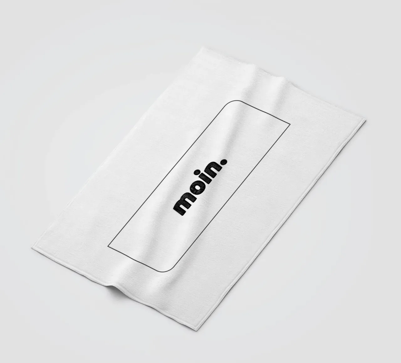 Moin coperta in pile da Black Sign Artwork