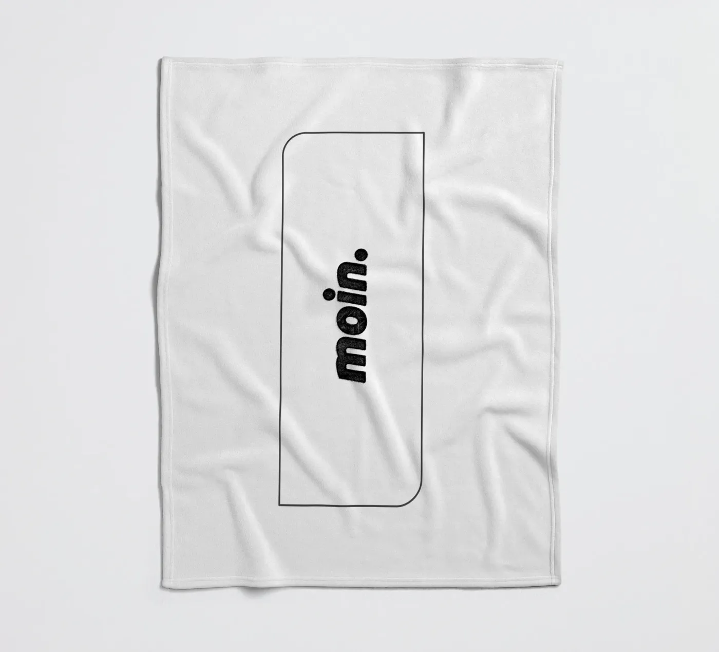 Moin Fleecedecke von Black Sign Artwork