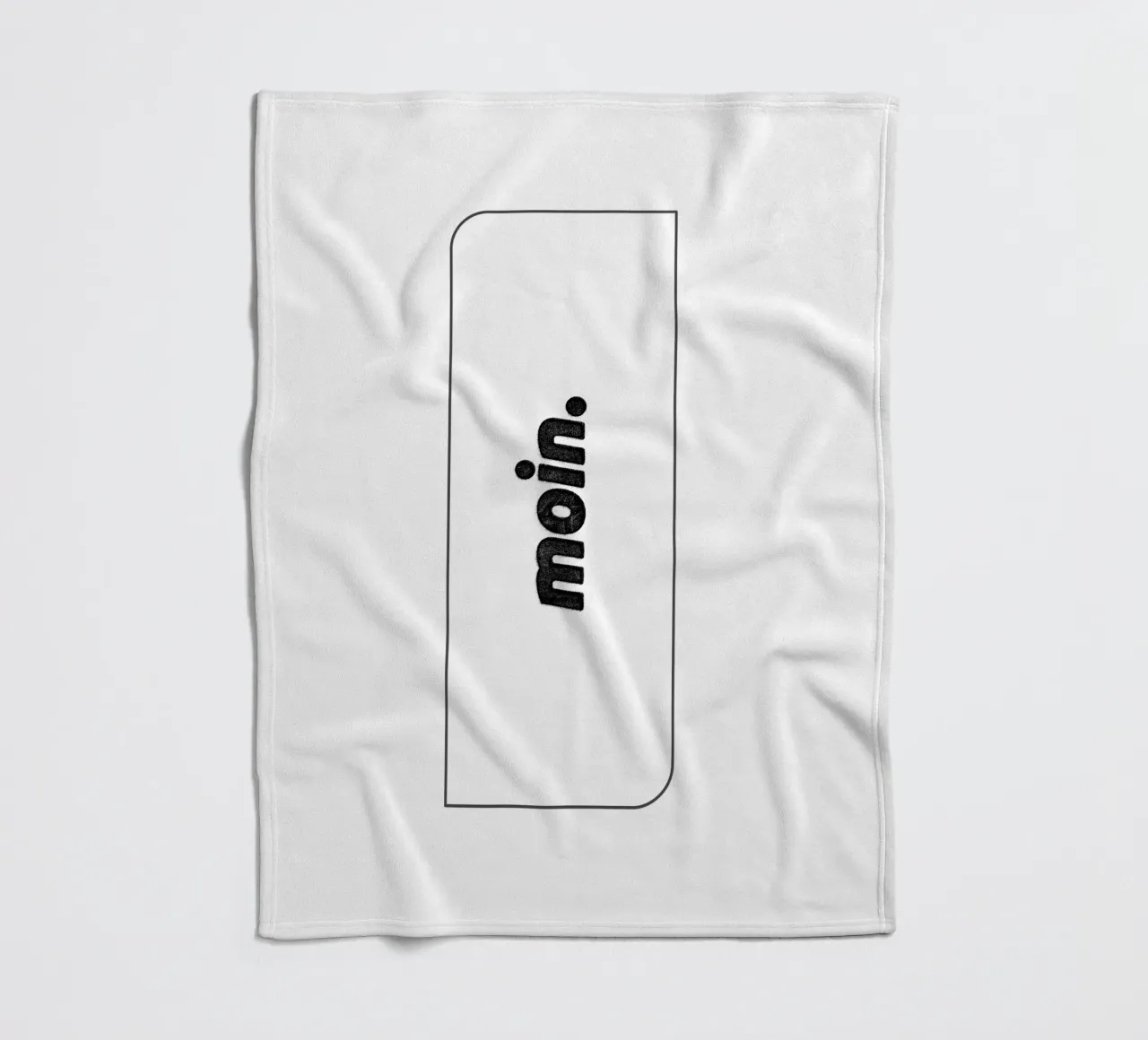 Moin coperta in pile da Black Sign Artwork