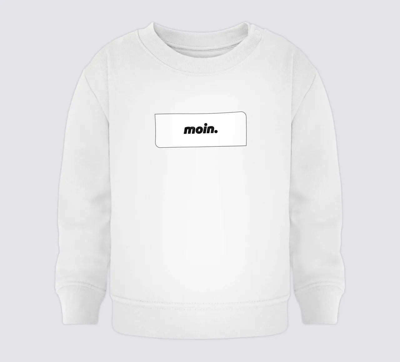 Moin felpa neonato da Black Sign Artwork