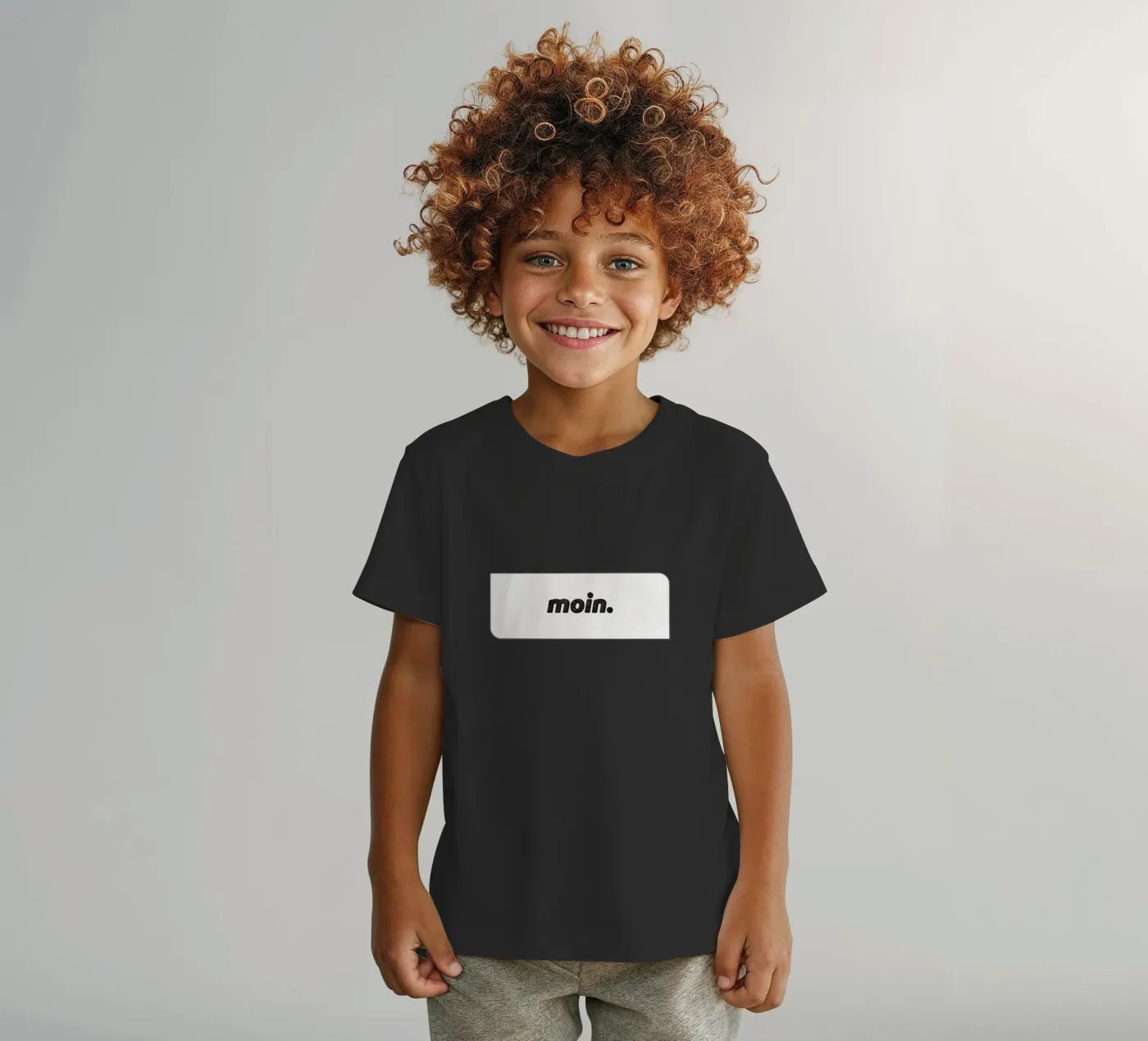 Moin t-shirt bambini da Black Sign Artwork