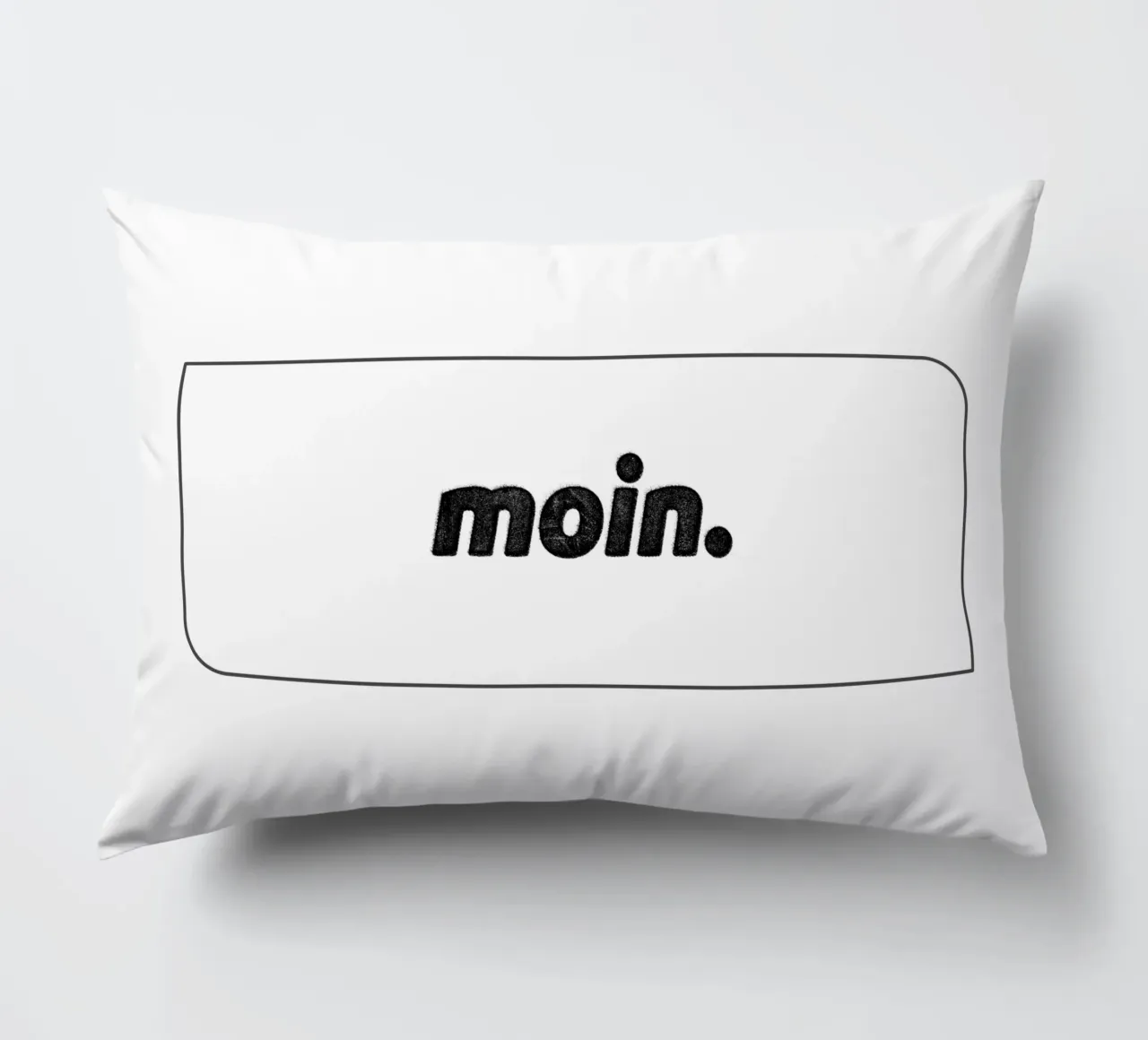 Moin cuscino da Black Sign Artwork