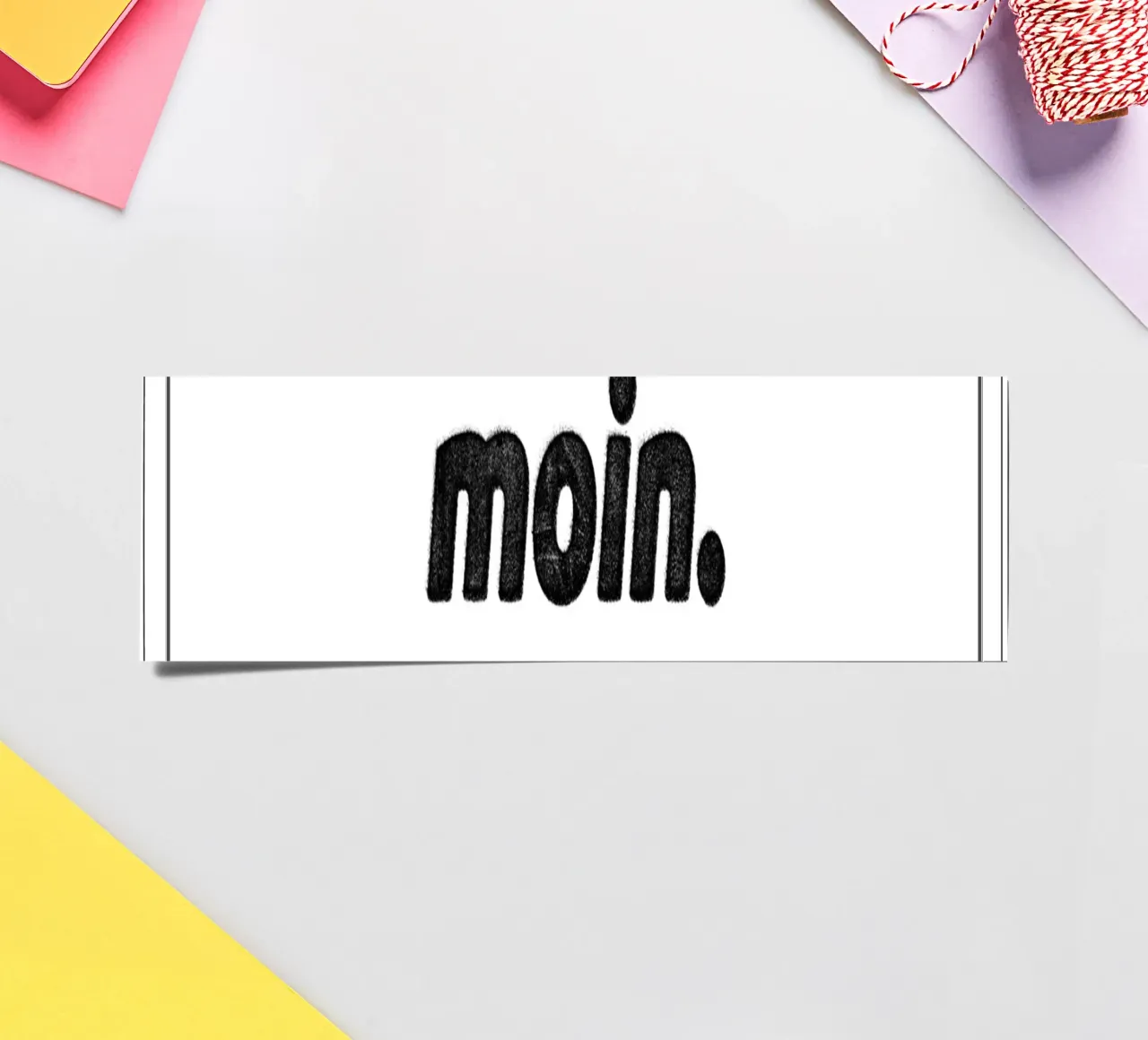 Moin sticker sheet by Black Sign Artwork