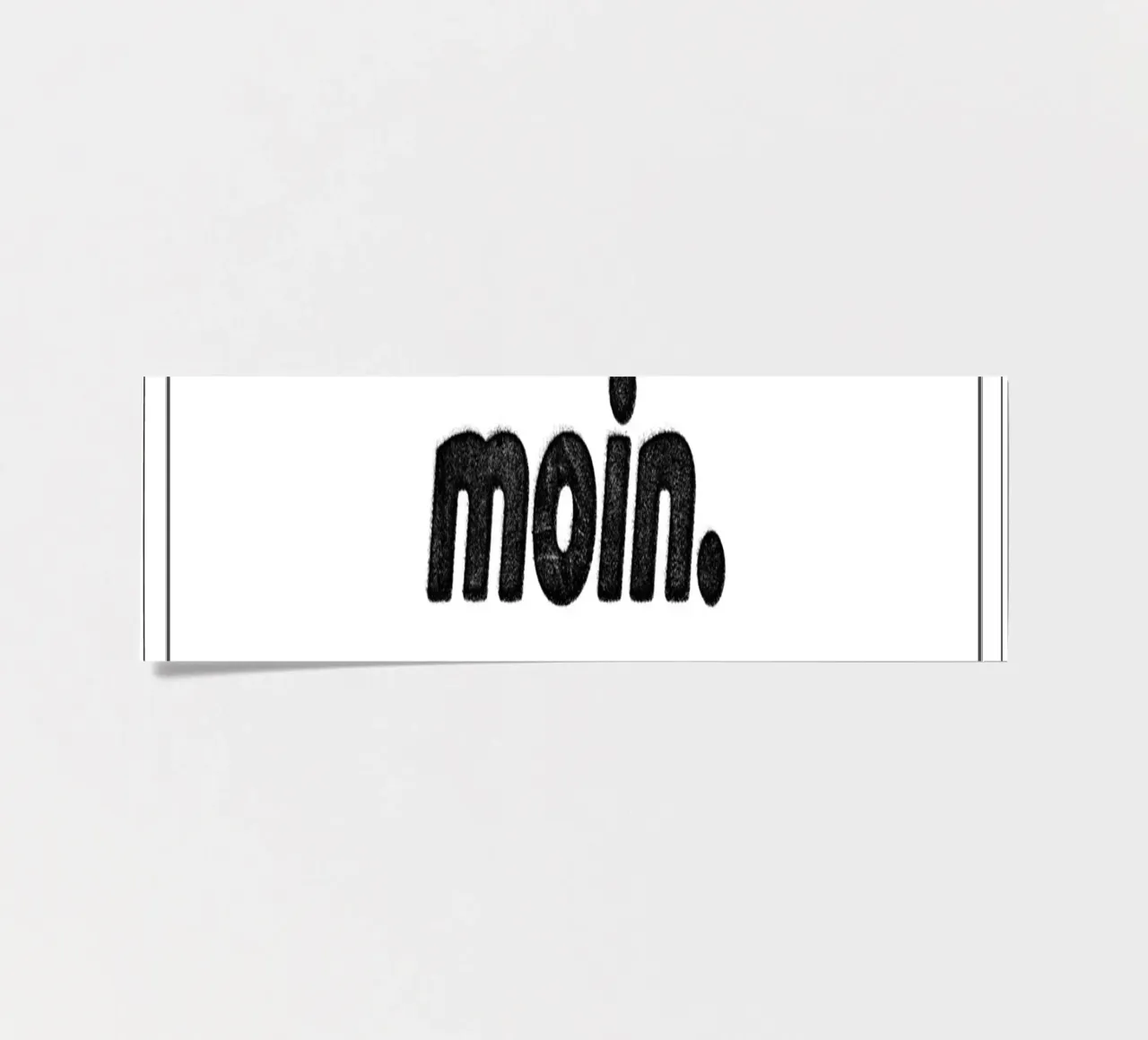 Moin sticker sheet by Black Sign Artwork