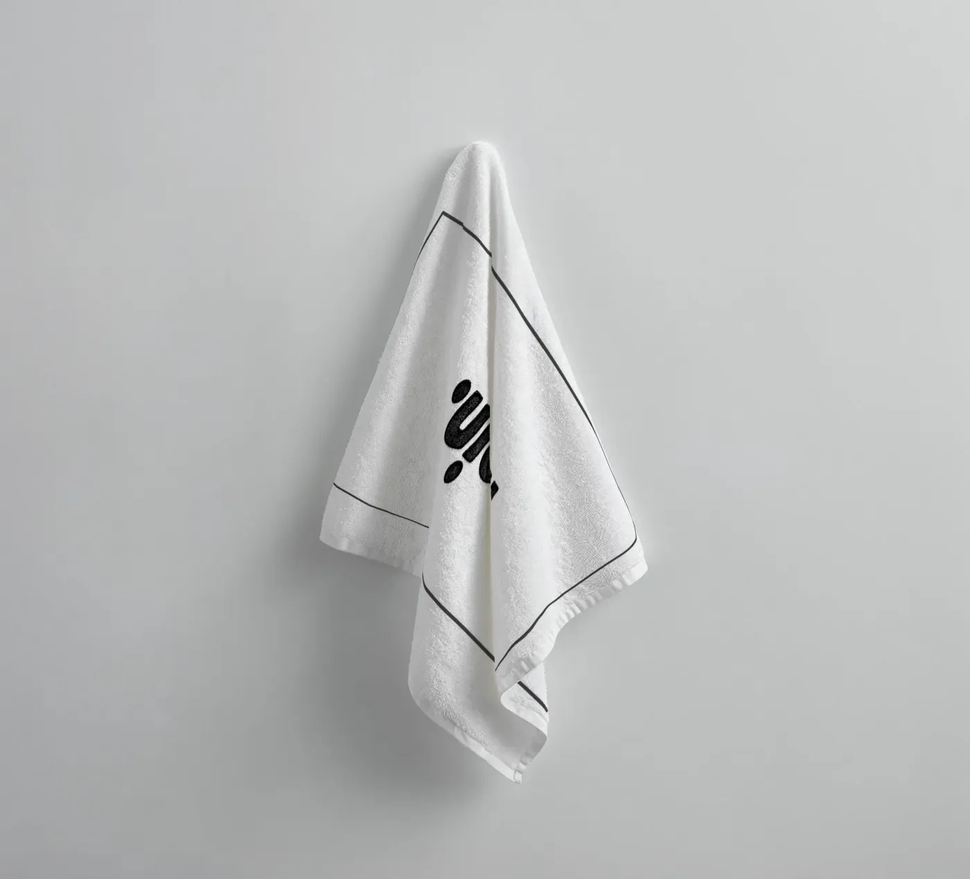 Moin towel by Black Sign Artwork