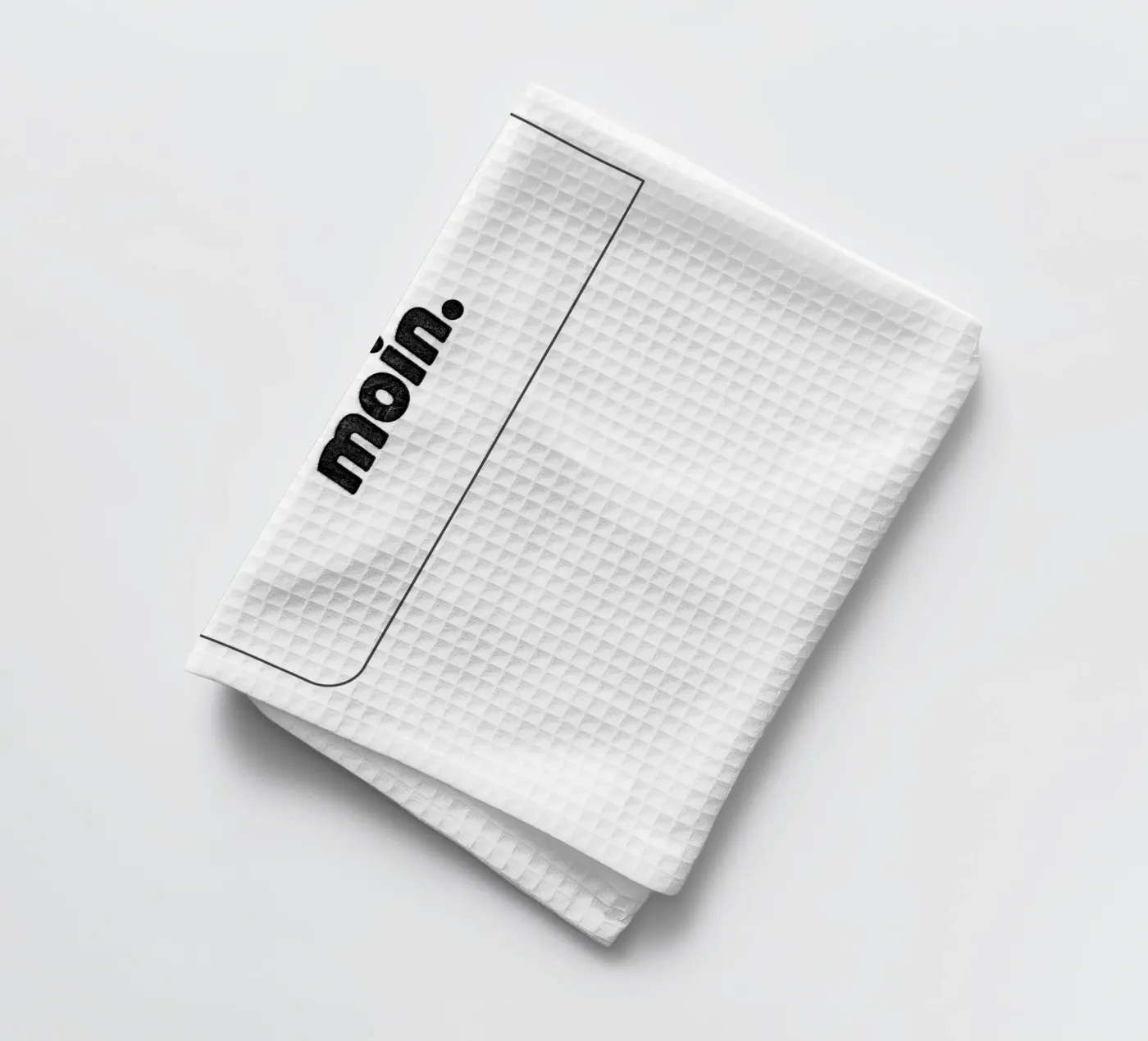 Moin tea towel by Black Sign Artwork