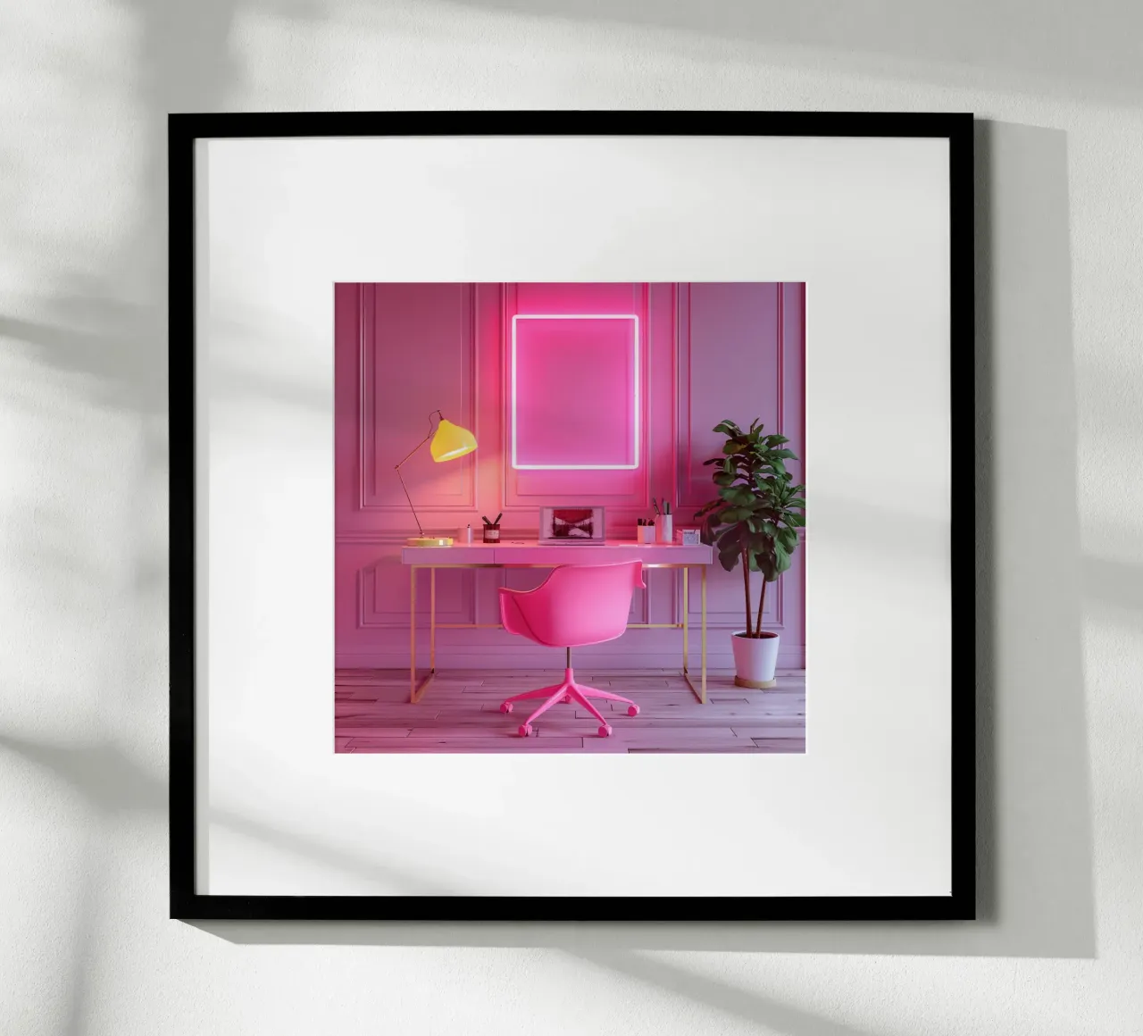 Fard e bolle di sapone poster con telaio in plastica da StillVibe Home
