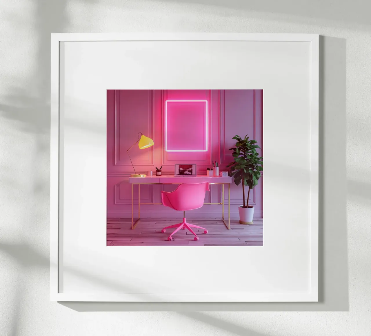 Fard e bolle di sapone poster con telaio in plastica da StillVibe Home
