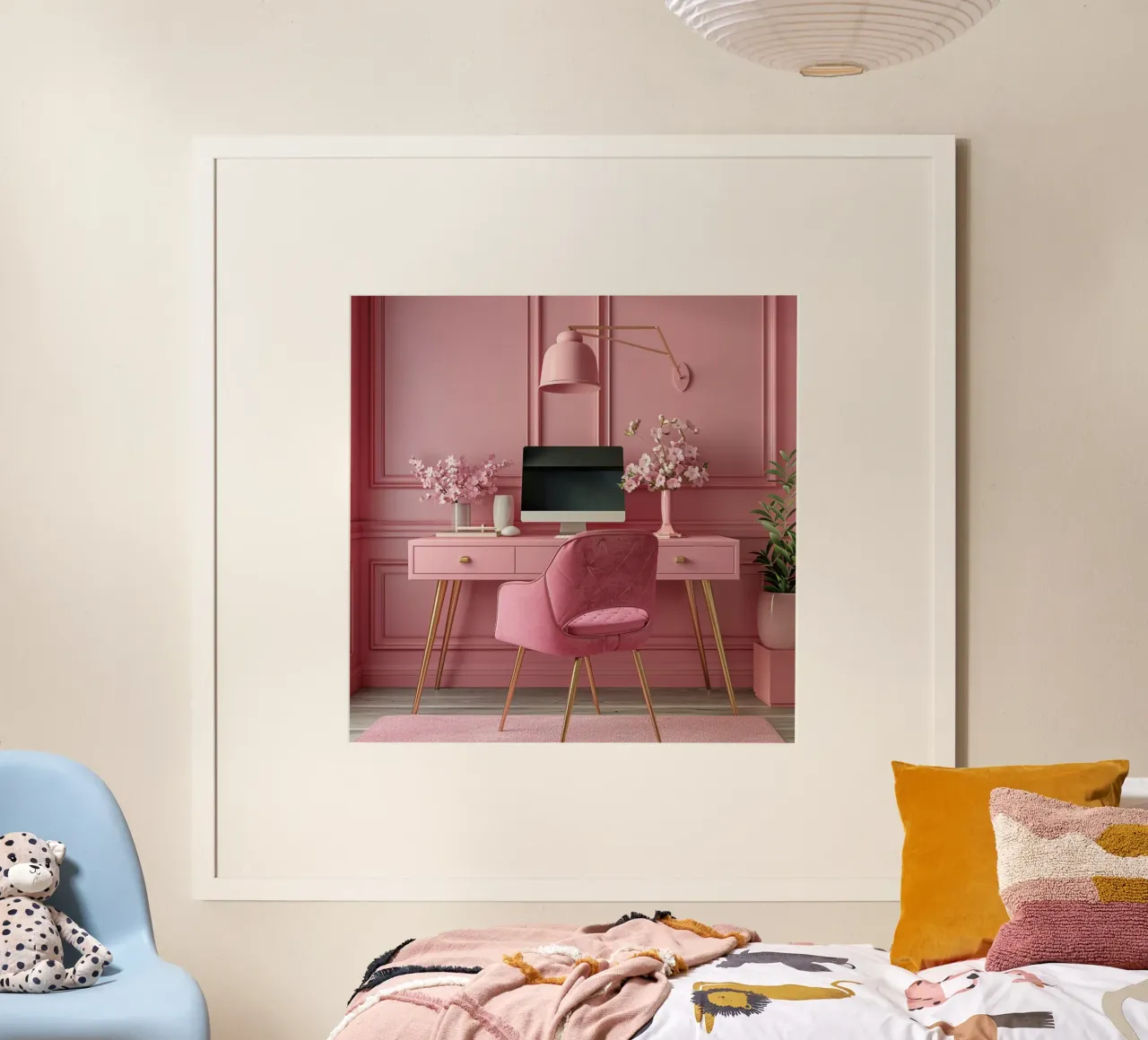 Fard e bolle di sapone poster da StillVibe Home