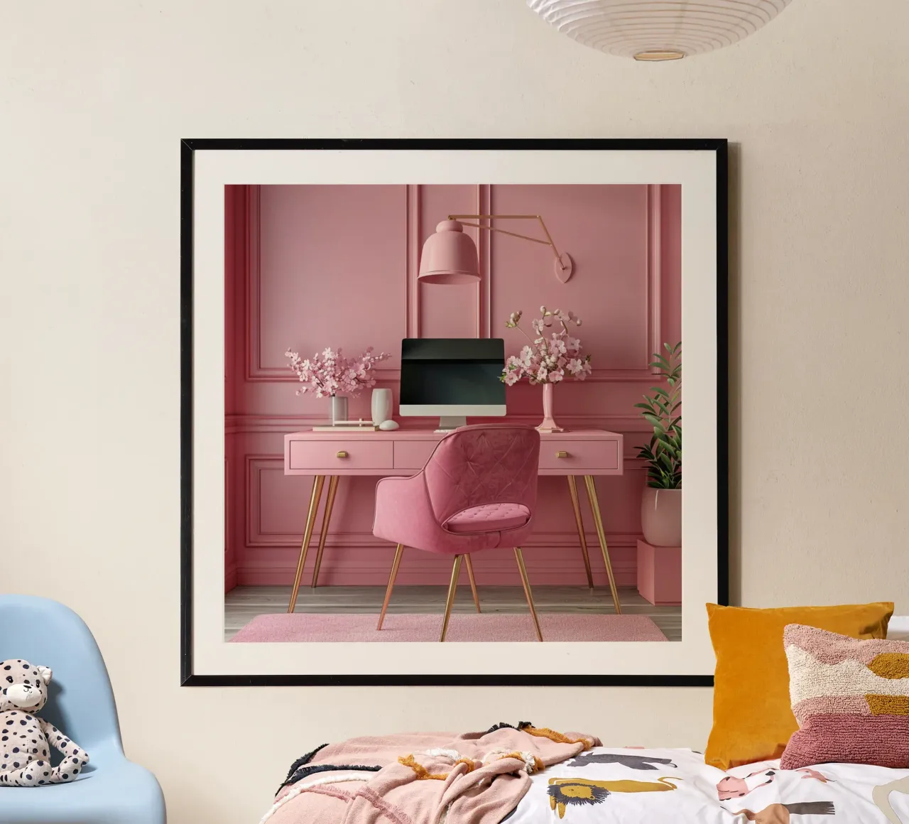 Fard e bolle di sapone poster da StillVibe Home