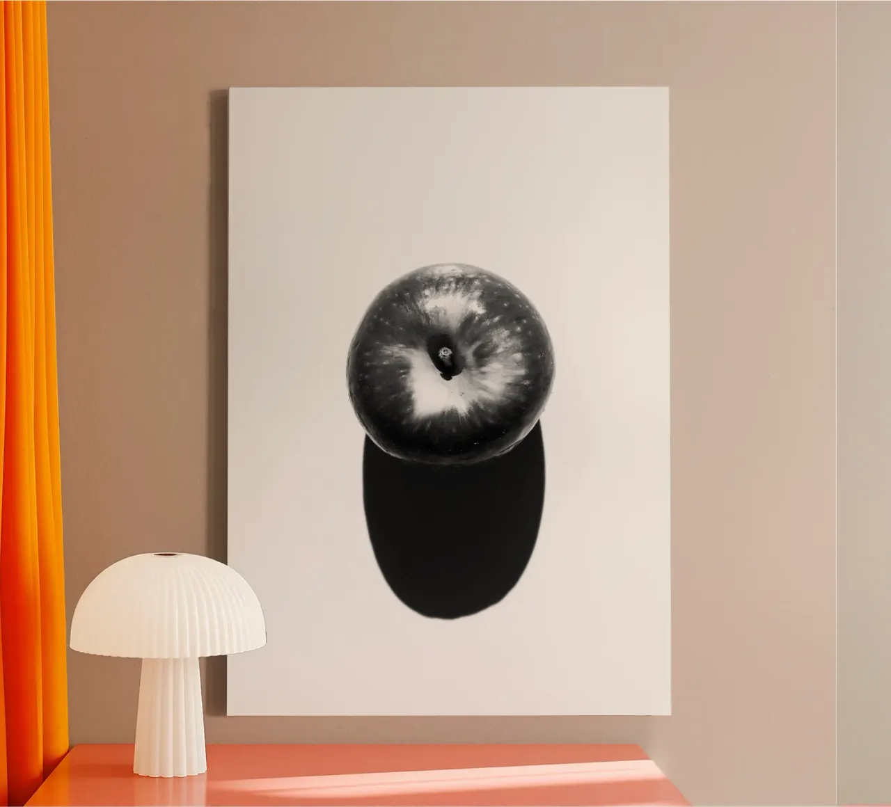 Fruit #3 canvas met Baklijst van rafael campezato