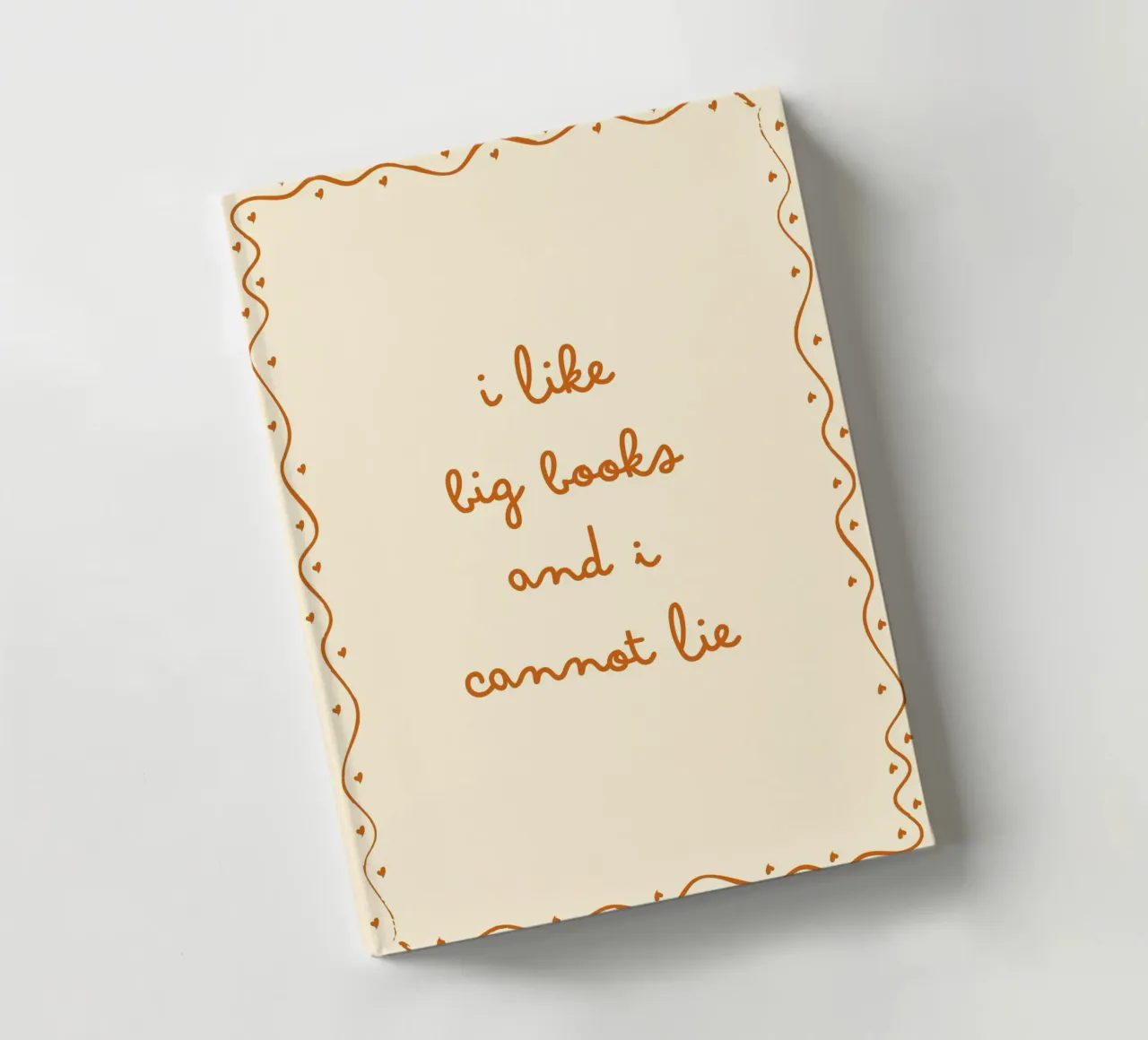 "I Like Big Books and I Cannot Lie" - Funny Book Lover Poste notebook by vintagepod