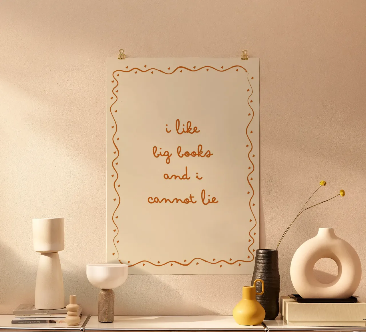 "I Like Big Books and I Cannot Lie" - Funny Book Lover Poste poster by vintagepod