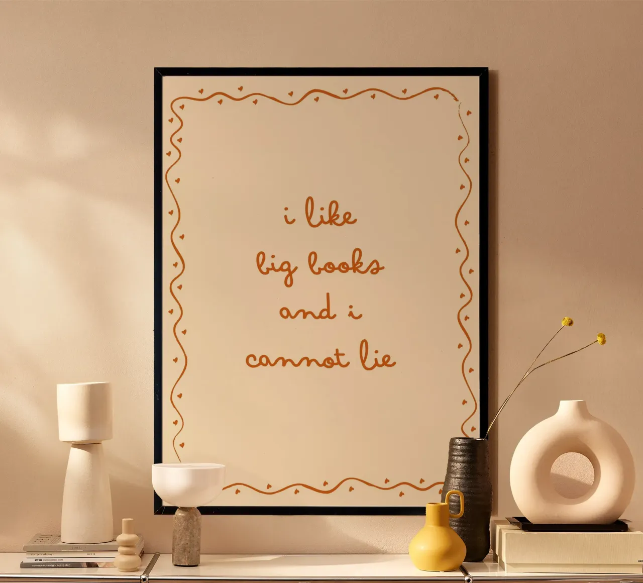 "I Like Big Books and I Cannot Lie" - Funny Book Lover Poste poster by vintagepod