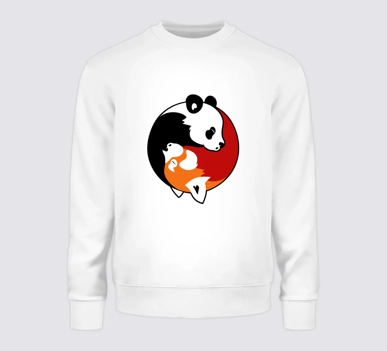 Pandas Yin Yang sudadera de Mariel Toigo