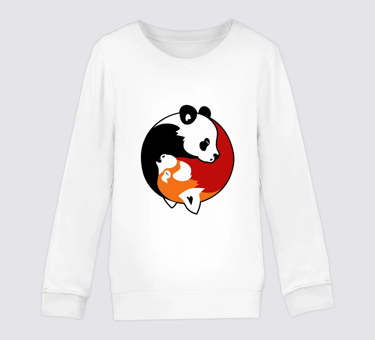 Pandas Yin Yang sudadera para niño de Mariel Toigo