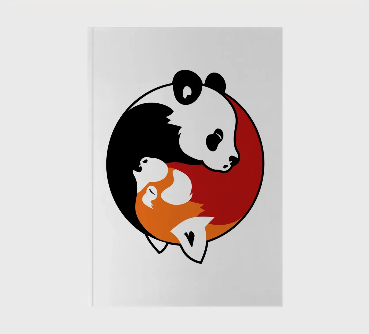 Yin Yang Pandas notebook by Mariel Toigo