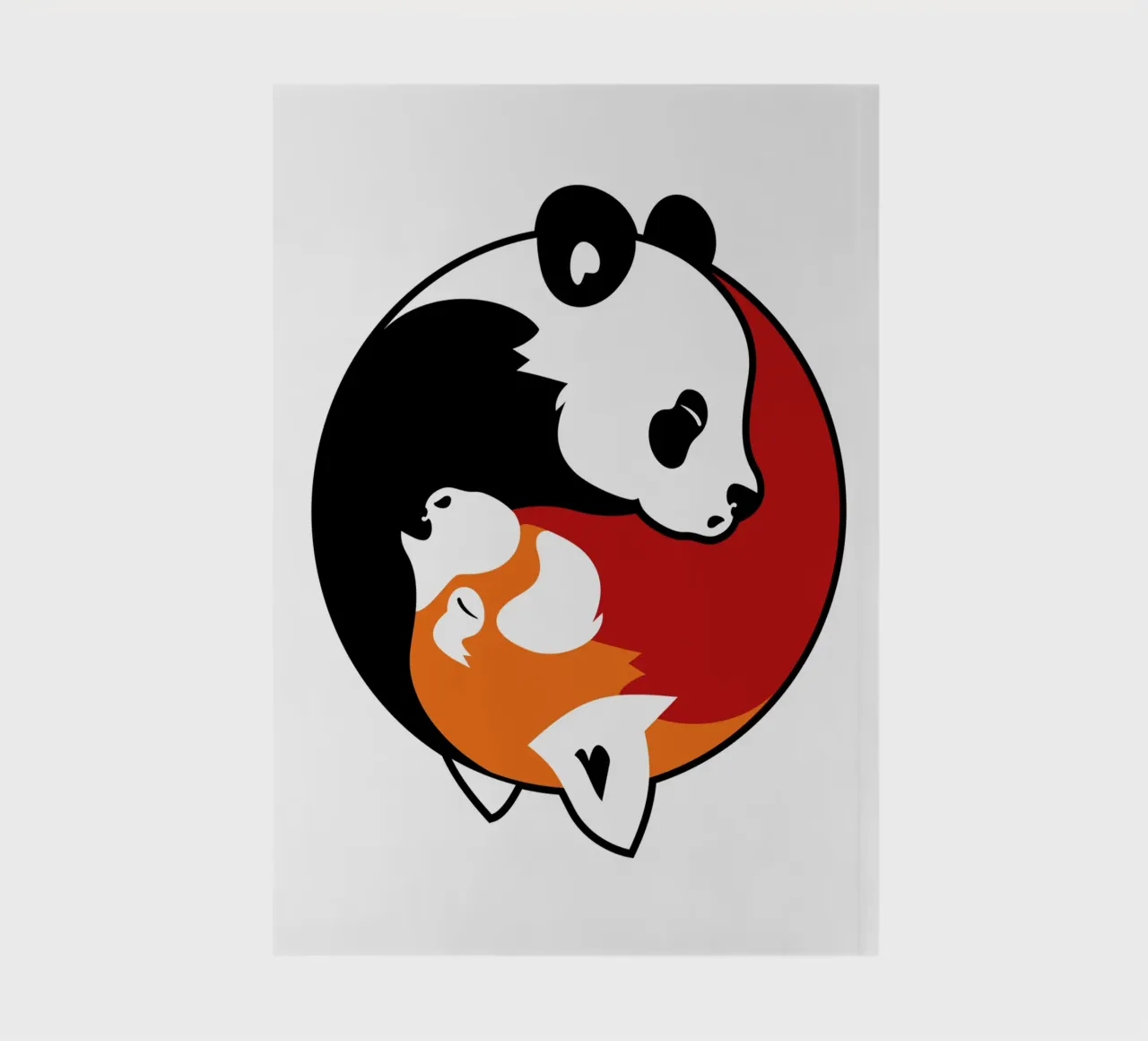 Yin Yang Pandas notebook by Mariel Toigo