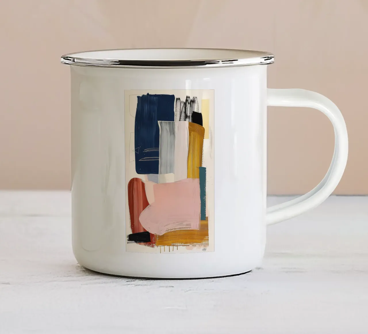 Strokes 2 tazza in smalto da LeDieg