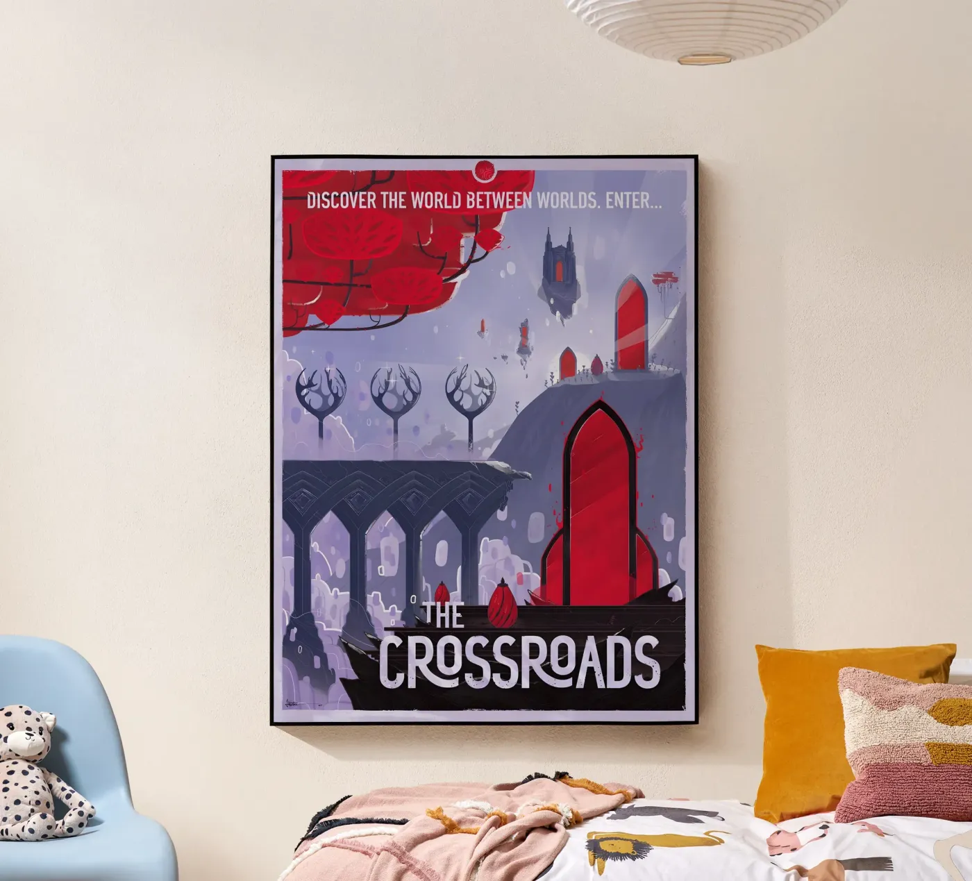 The Crossroad acrylic glass by Robert Hoff