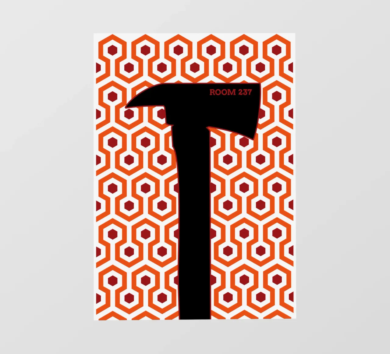 Camera 237 telo in pvc da Mariel Toigo