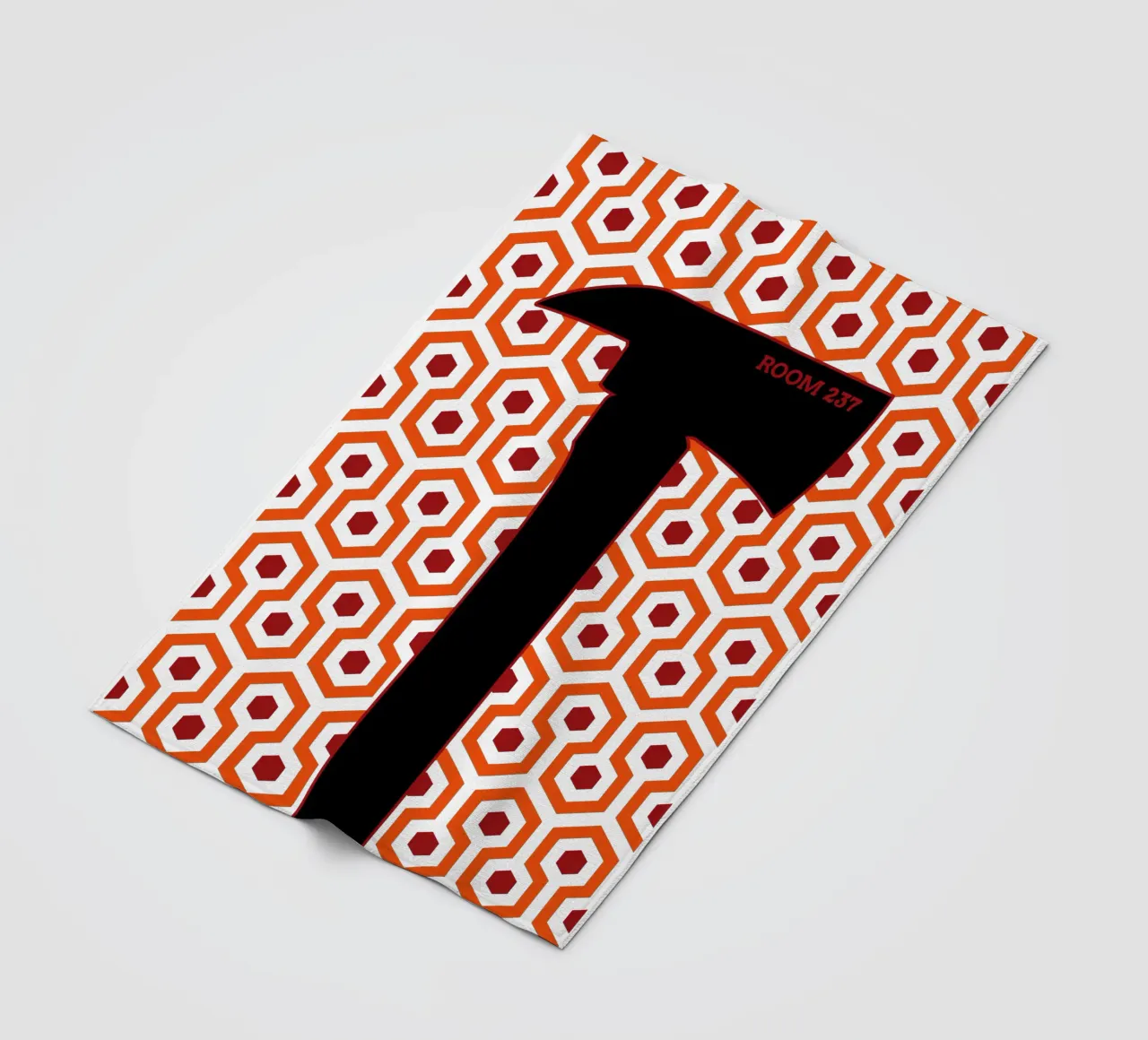 Camera 237 coperta in pile da Mariel Toigo