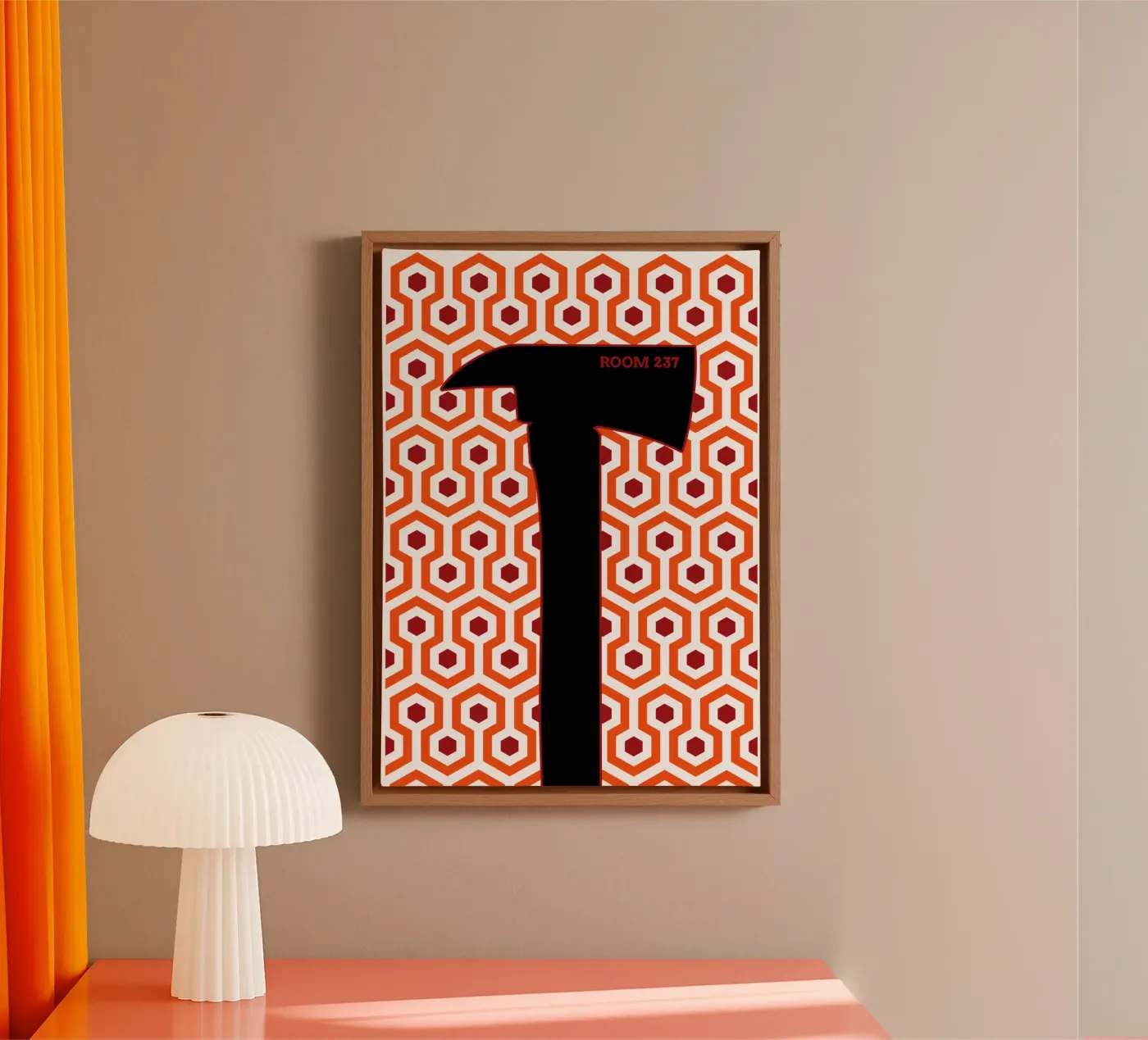 Zimmer 237 Leinwand von Mariel Toigo