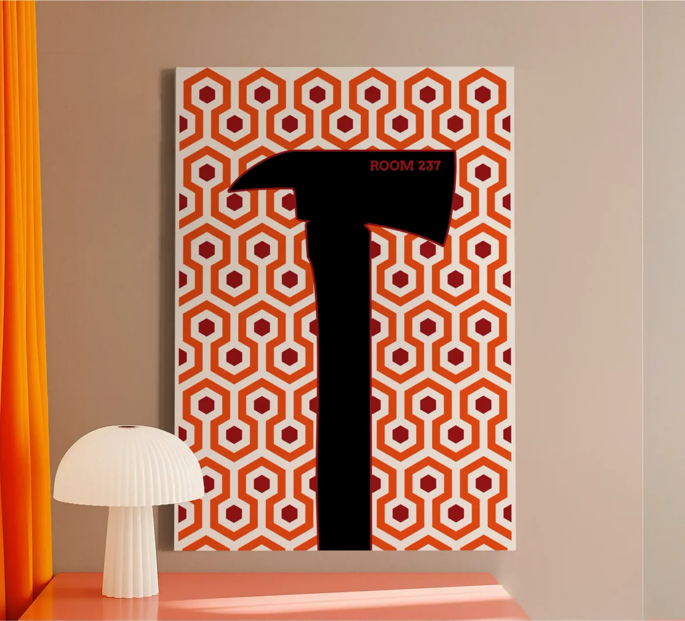 Zimmer 237 Leinwand von Mariel Toigo