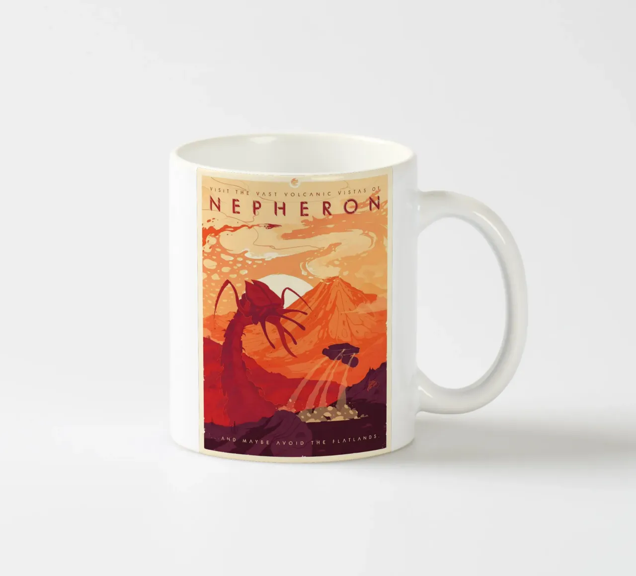 Visit Nepheron tazza in ceramica da Robert Hoff