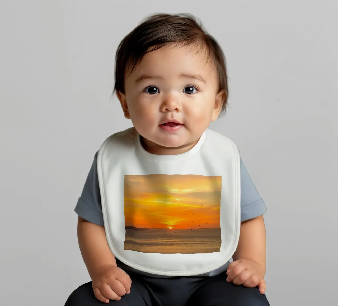 Sunset Coast bavaglino da Stay Positive Design