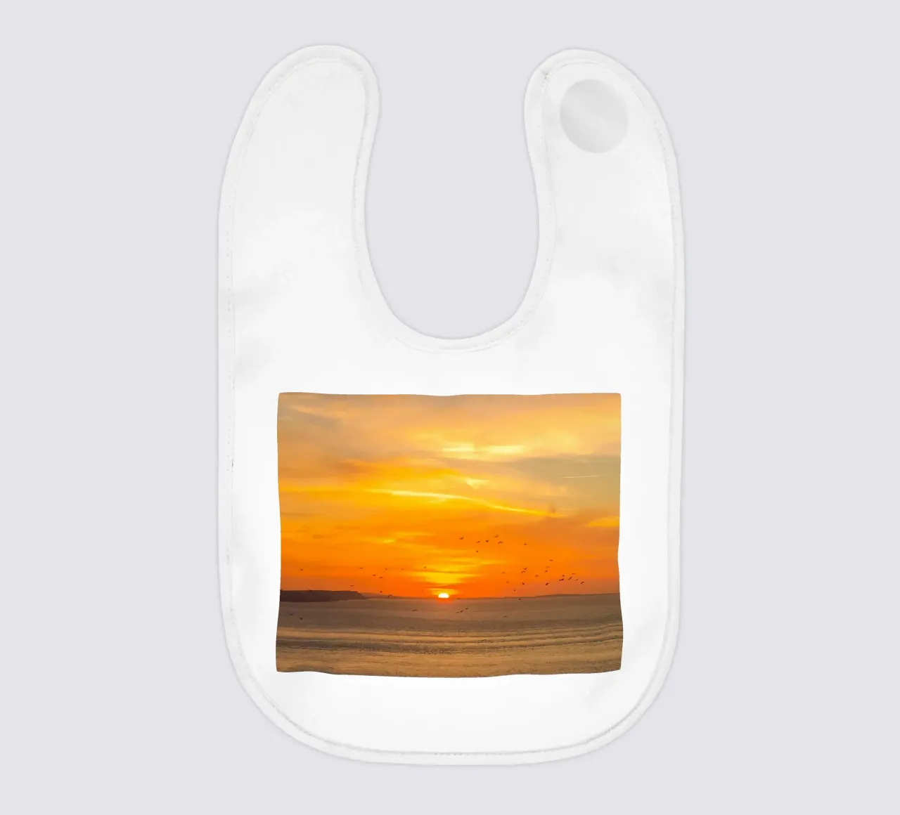 Sunset Coast bavaglino da Stay Positive Design