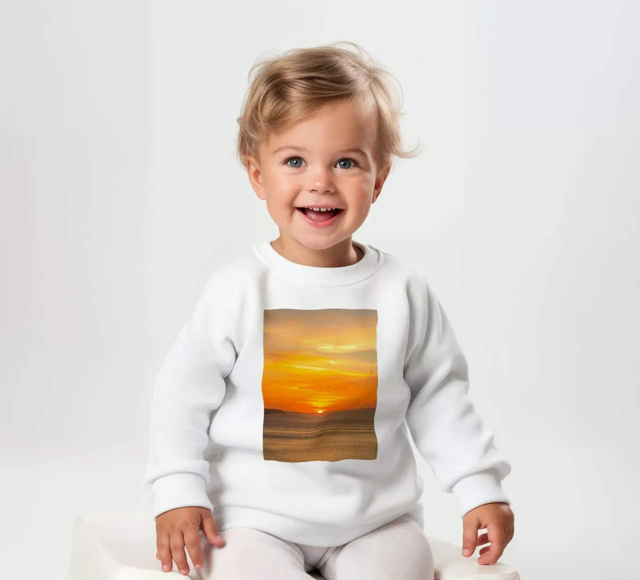 Sunset Coast felpa neonato da Stay Positive Design