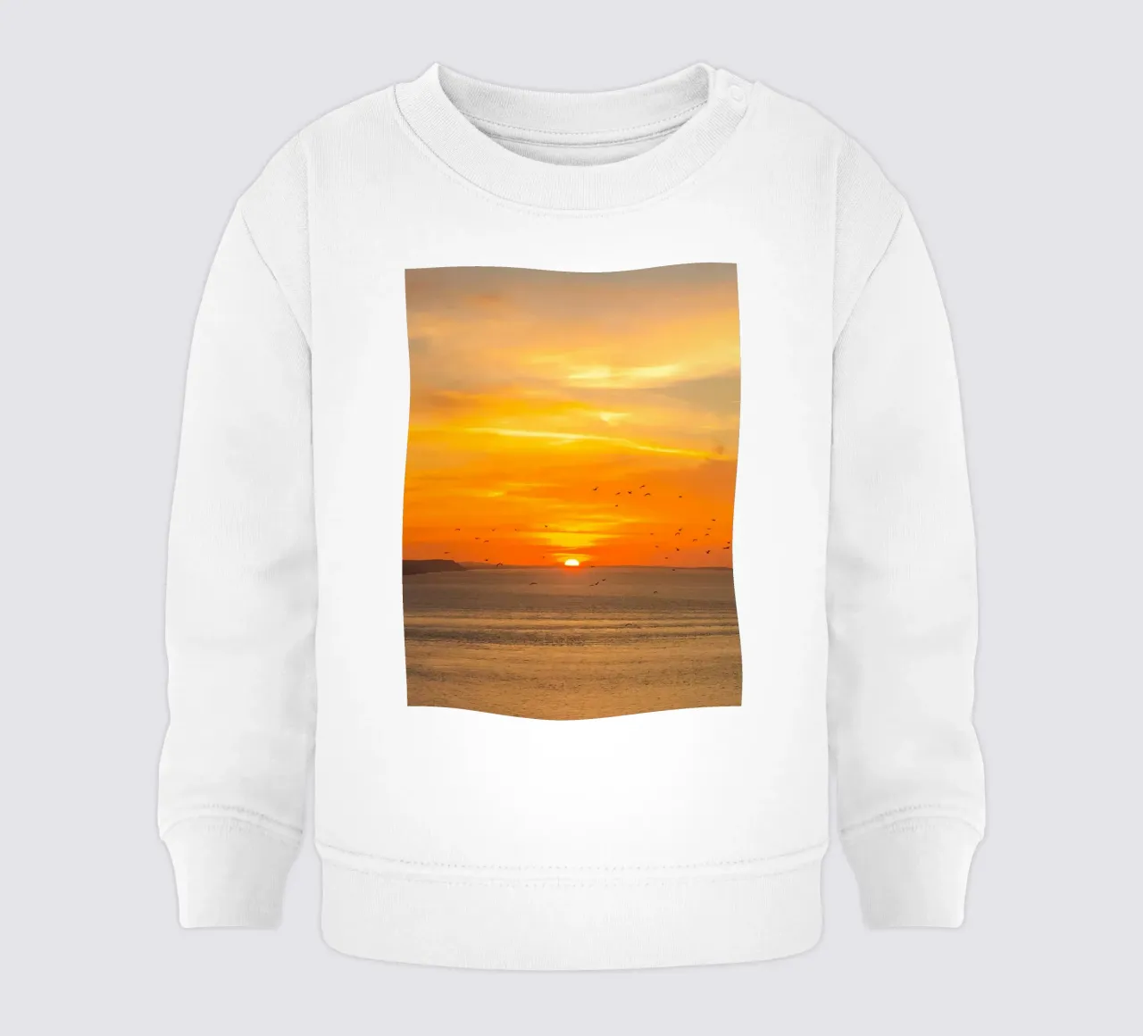 Sunset Coast felpa neonato da Stay Positive Design