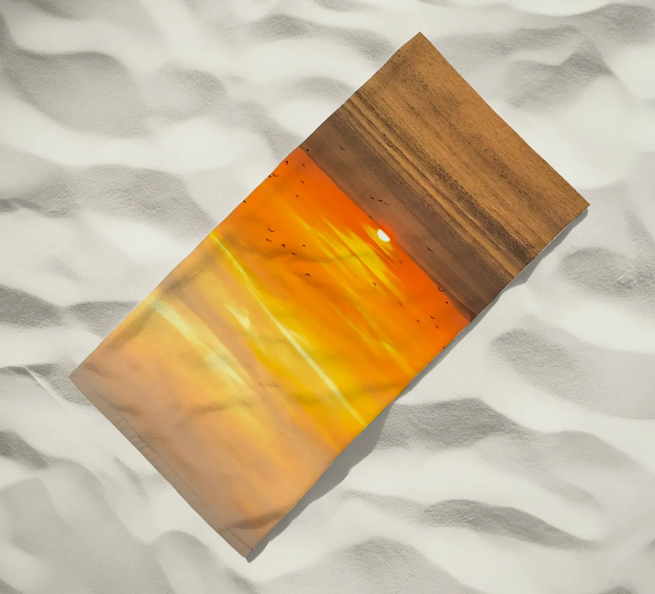 Sunset Coast telo mare da Stay Positive Design