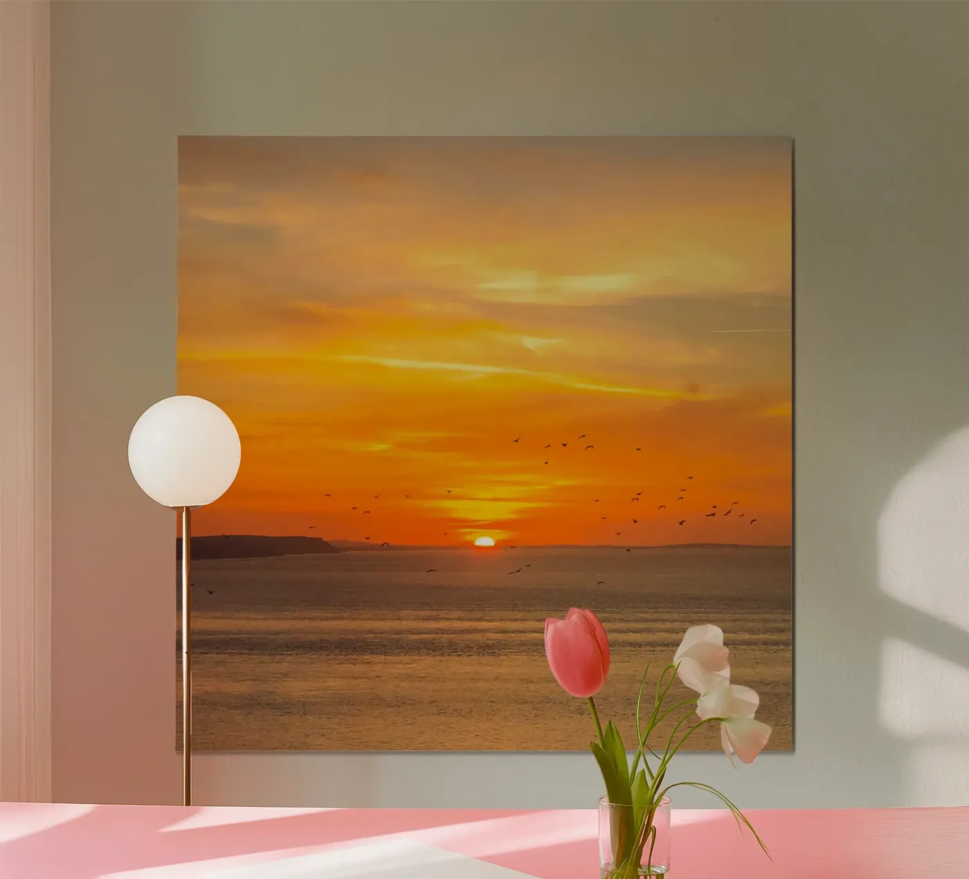 Sunset Coast poster de Stay Positive Design