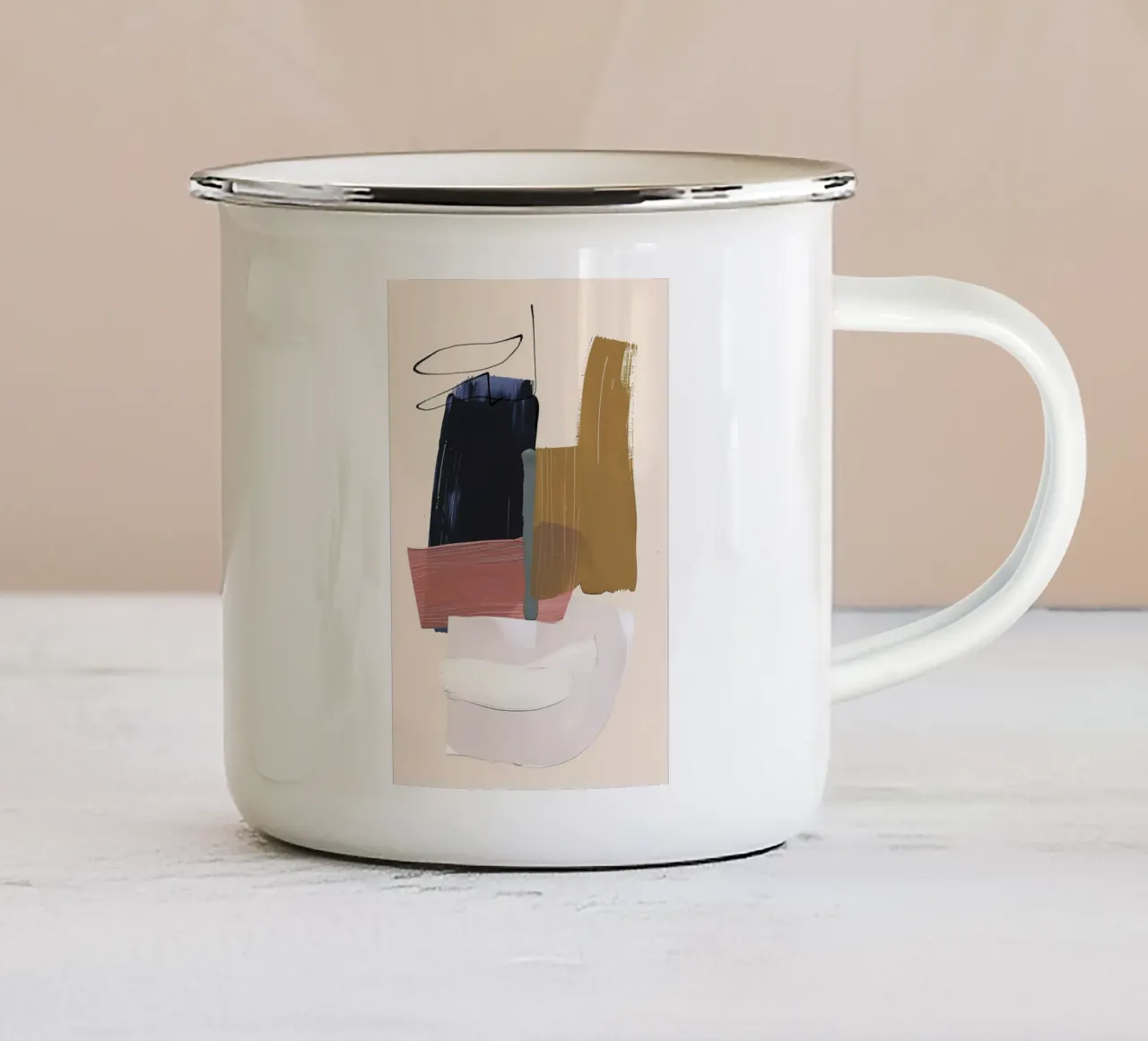 Strokes 1 tazza in smalto da LeDieg