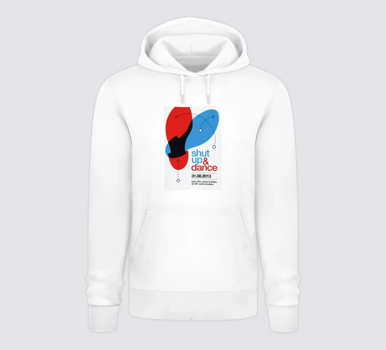 Shut Up And Dance! felpa con cappuccio da Stephan Kochs