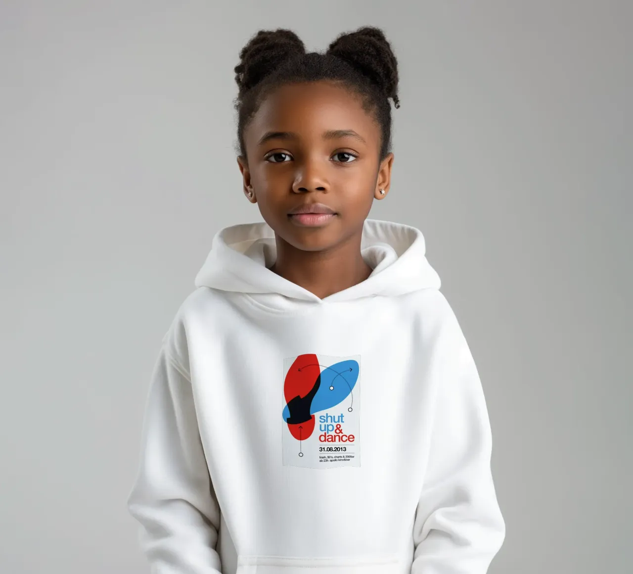 Shut Up And Dance! felpa bambino con cappuccio da Stephan Kochs