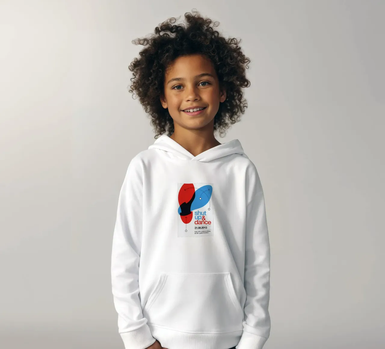 Shut Up And Dance! felpa bambino con cappuccio da Stephan Kochs