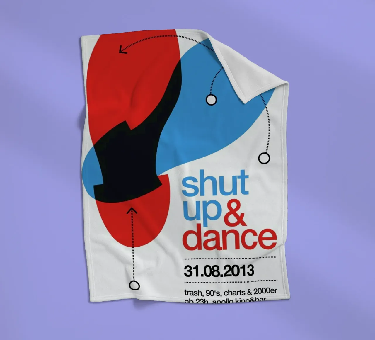 Shut Up And Dance! coperta in pile da Stephan Kochs