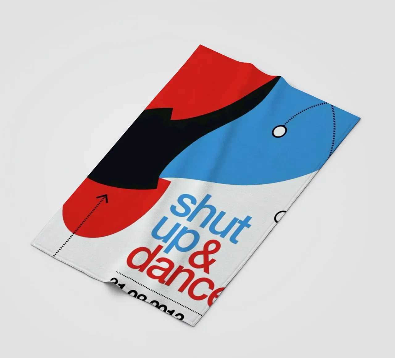 Shut Up And Dance! coperta in pile da Stephan Kochs