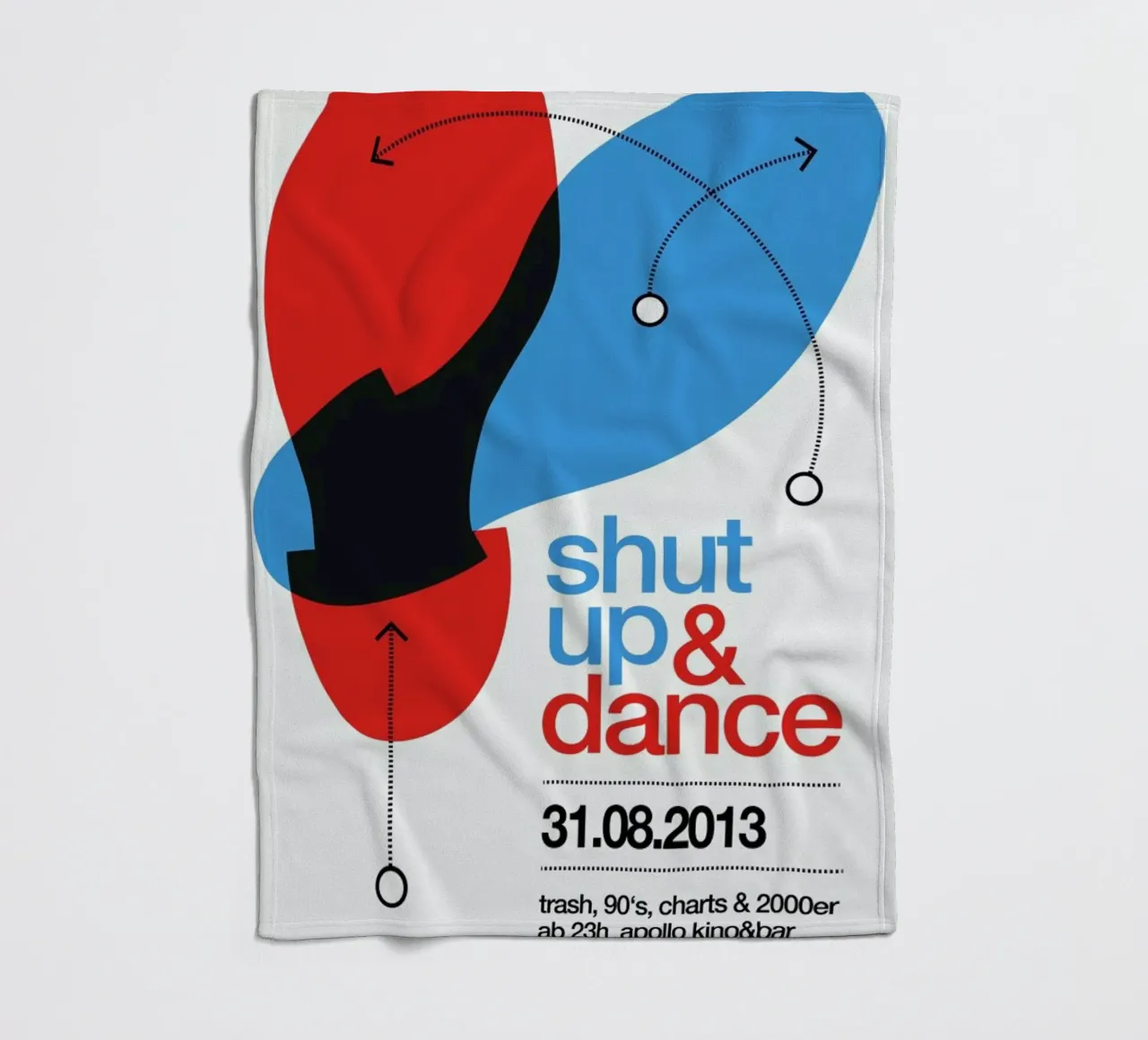 Shut Up And Dance! coperta in pile da Stephan Kochs