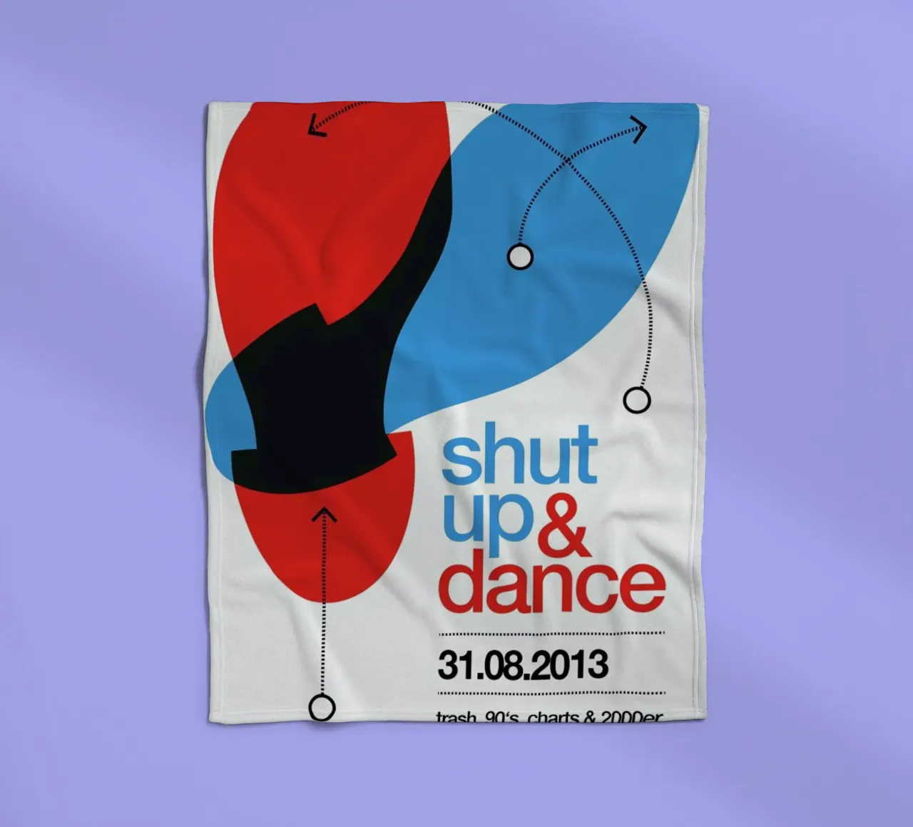 Shut Up And Dance! coperta in pile da Stephan Kochs