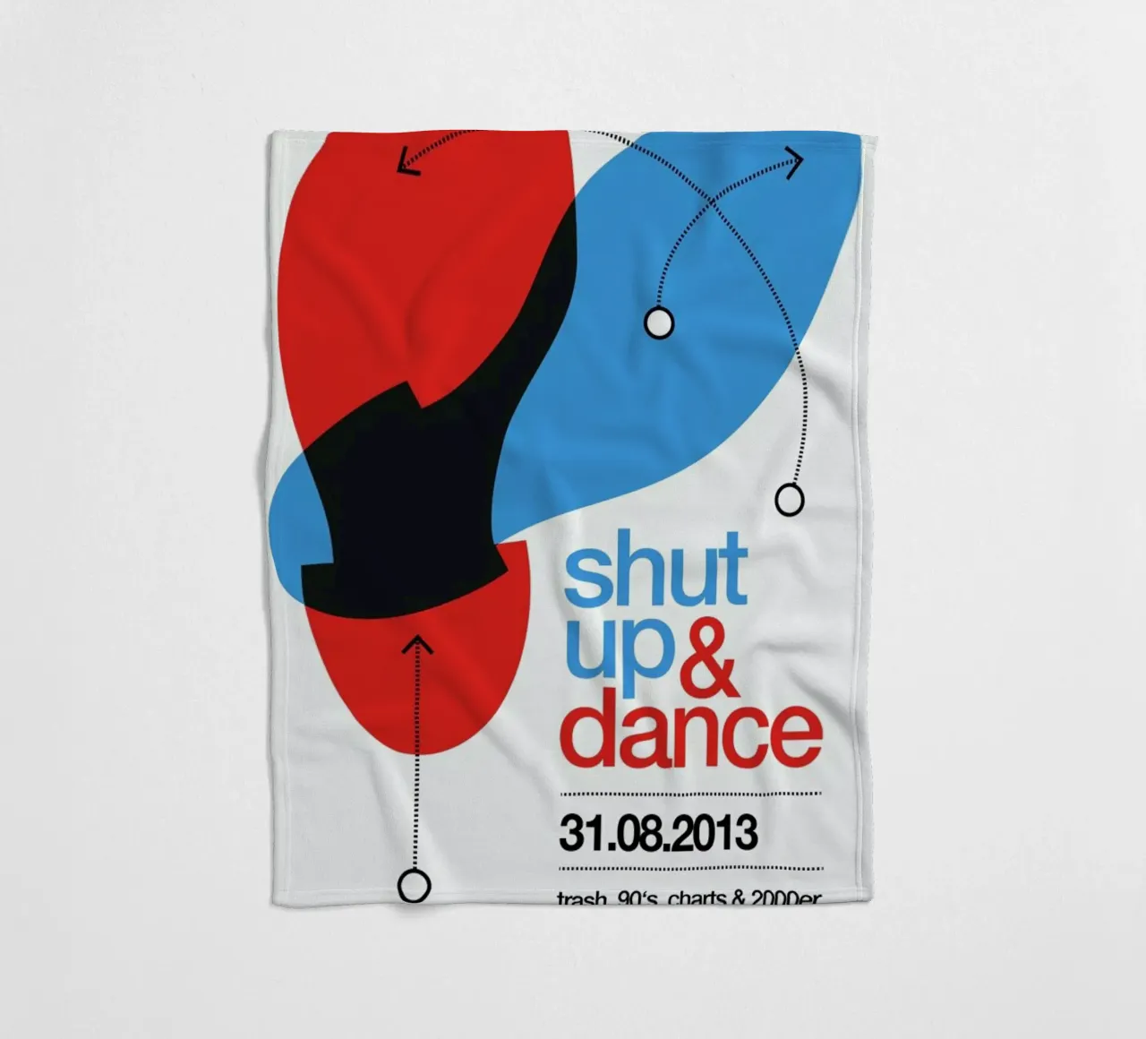 Shut Up And Dance! coperta in pile da Stephan Kochs