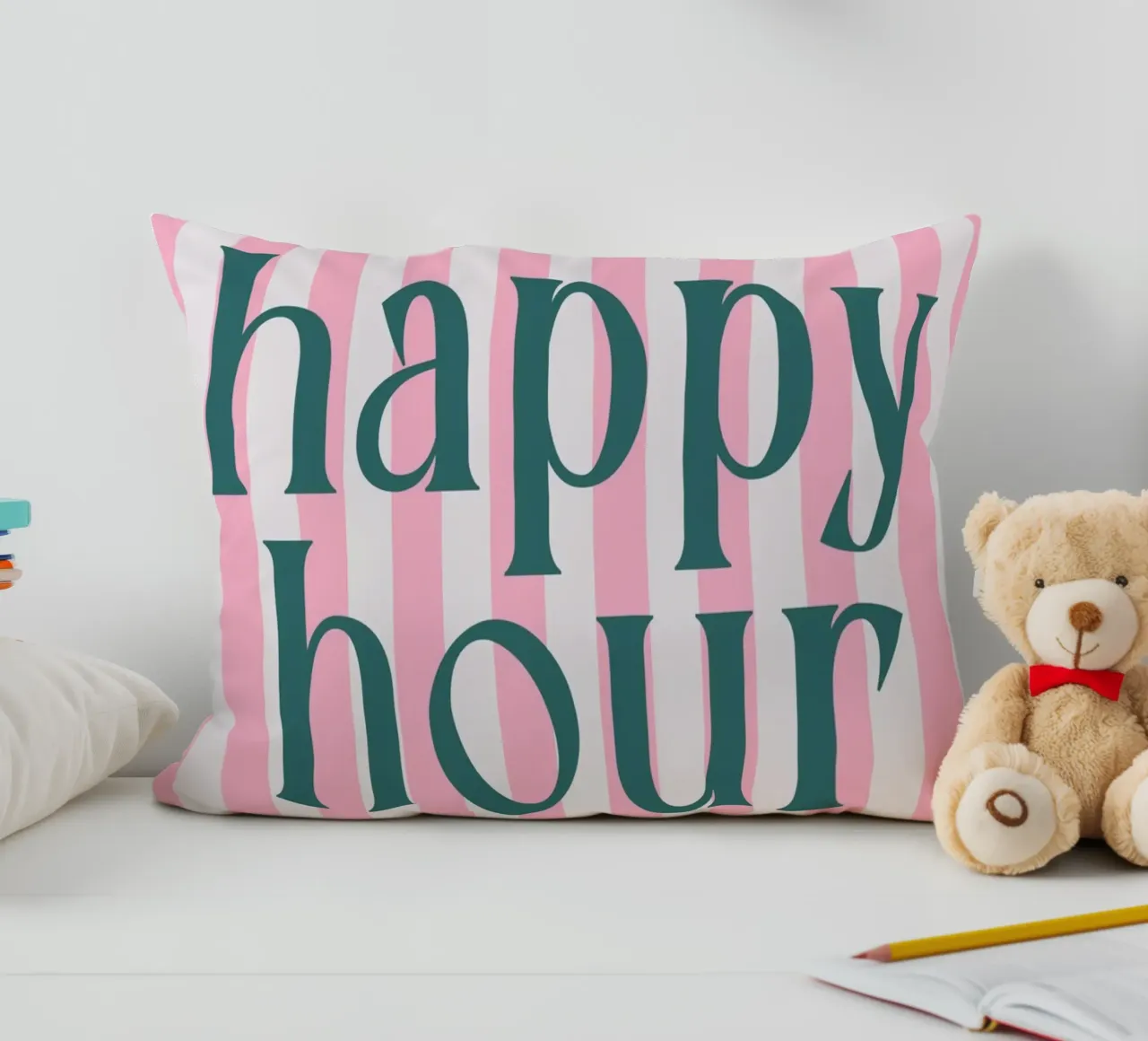 Happy Hour All Day Every Day cuscino da Attaboy Dsgn