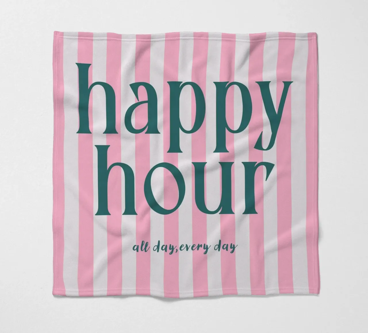 Happy Hour All Day Every Day coperta in pile da Attaboy Dsgn