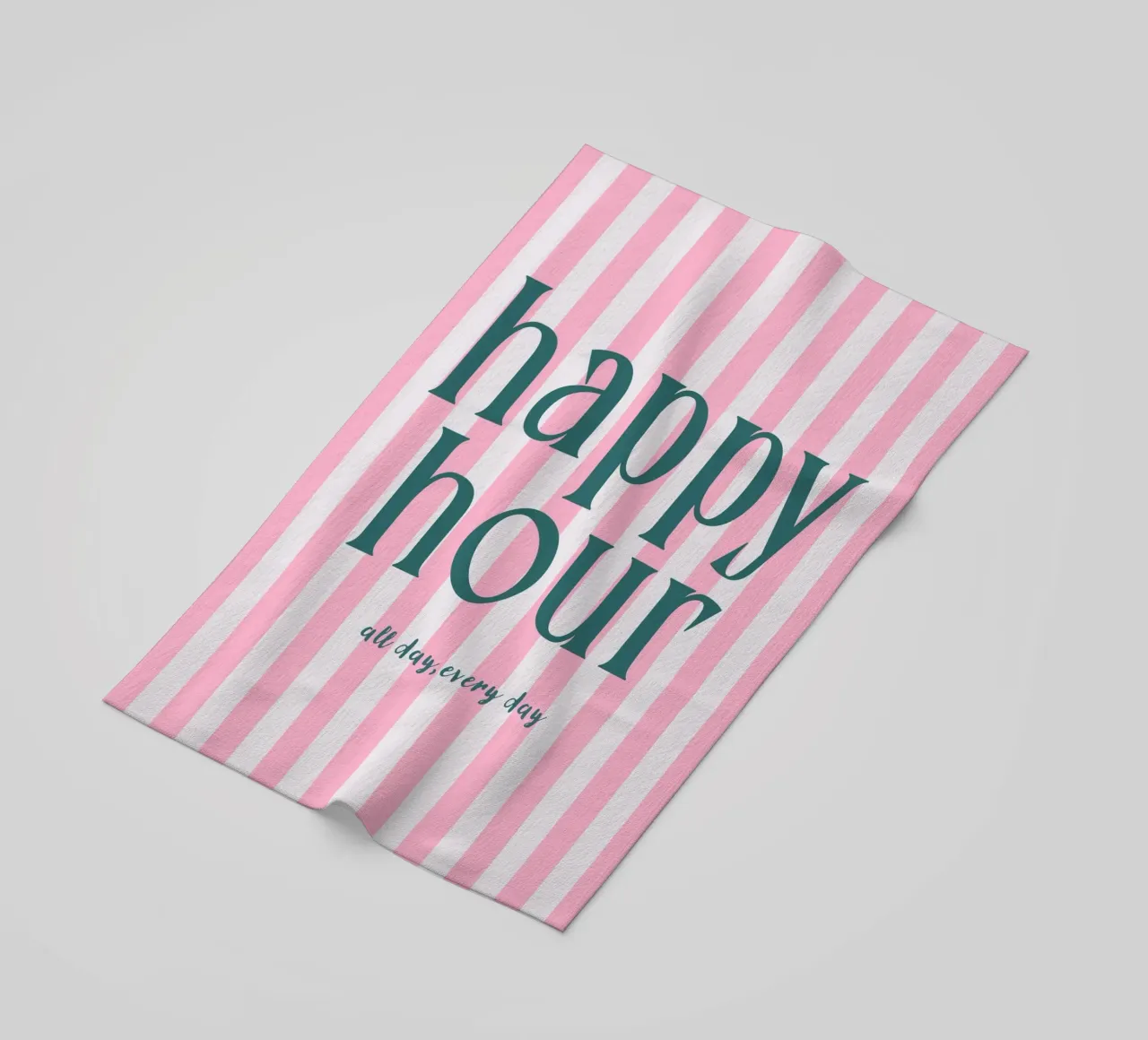Happy Hour All Day Every Day telo mare da Attaboy Dsgn